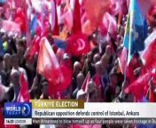Professor of International Politics at Glasgow School for Business and Society at Glasgow Caledonian University Umut Korkut speaks to CGTN Europe about the upcoming local election in Turkiye and its significance.