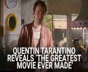 It may not feel like it sometimes, but any upcoming movie has the chance to be named “the greatest movie ever made” by someone out there. However, that honor does have some specific caveats if you’re someone like filmmaker Quentin Tarantino. Not only has the &#92;