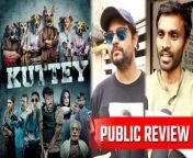 Actress Tabu,Arjun Kapoor and many more starrer Movie Kuttey now hits the cinema houses.Lets watch the public review of this movie.