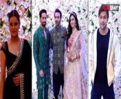 Yesterday Ali Merchant &amp; Andleeb Zaidi Host a Wedding Reception. Ayushmann Khurrana, Archana Gautam, Shalin Bhanot and others snapped at Ali Merchant’s wedding reception. Archana looking so gorgeous in black saree. Watch video to know more... &#60;br/&#62;&#60;br/&#62;#AliMerchant #AliMerchantWedding #AliMerchantReception #AliMerchantAndleeb&#60;br/&#62;~HT.99~PR.133~