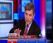 George Stephanopoulos Interrogates Ted Cruz on Trumpcare &amp; Briefly On Donald Trump