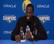 Draymond Green, Steph Curry and Steve Kerr have fun reactions to Steph Curry&#39;s incredible performance against the Minnesota Timberwolves.