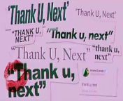 Ariana Grande - thank u, next (OFFICIAL audio)