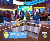 Jennifer Lopez talks learning to pole dance from Cardi B