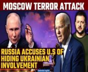 Amidst the aftermath of a devastating terror attack in Moscow, tensions between Russia and the United States surged as accusations flew regarding Ukraine&#39;s alleged involvement. Russian officials condemned the White House for purportedly withholding intelligence linking Ukraine to the tragedy, prompting demands for immediate disclosure of any relevant information. &#60;br/&#62; &#60;br/&#62; &#60;br/&#62;#MoscowAttack #RussiaTerrorAttack #MoscowTerrorAttack #CrocusConcertHallAttack #MoscowConcertAttack #RussiaConcertAttack #MoscowNews #MoscowAttackNews #MoscowAttackSuspects #US #Ukraine #USMoscowAttack #VladimirPutin #RussiaAccusesUS #MoscowConcertHallShooting #UkraineMoscowAttack #InternationalNews&#60;br/&#62;~HT.178~PR.152~ED.194~GR.123~
