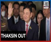 Former Thai Prime Minister Thaksin is released on parole &#60;br/&#62;&#60;br/&#62;Former Thai Prime Minister Thaksin Shinawatra was released on parole early Sunday from a Bangkok hospital where he spent six months serving time for corruption-related offenses.&#60;br/&#62;&#60;br/&#62;Thaksin was seen wearing a neck support, a sling on his right arm and a surgical mask inside one of the cars in a convoy leaving the Police General Hospital just before sunrise. He was accompanied by his two daughters and they arrived at his residence in western Bangkok less than an hour later.&#60;br/&#62;&#60;br/&#62;A homemade banner with the words “Welcome home” and “We’ve been waiting for this day for so so long” was seen hanging at the front gate of his house. Thaksin and his daughters rode straight into the compound and did not give any reaction to a throng of reporters gathered on the street.&#60;br/&#62;&#60;br/&#62;Photos by AP&#60;br/&#62;&#60;br/&#62;Subscribe to The Manila Times Channel - https://tmt.ph/YTSubscribe &#60;br/&#62;Visit our website at https://www.manilatimes.net &#60;br/&#62; &#60;br/&#62;Follow us: &#60;br/&#62;Facebook - https://tmt.ph/facebook &#60;br/&#62;Instagram - https://tmt.ph/instagram &#60;br/&#62;Twitter - https://tmt.ph/twitter &#60;br/&#62;DailyMotion - https://tmt.ph/dailymotion &#60;br/&#62; &#60;br/&#62;Subscribe to our Digital Edition - https://tmt.ph/digital &#60;br/&#62; &#60;br/&#62;Check out our Podcasts: &#60;br/&#62;Spotify - https://tmt.ph/spotify &#60;br/&#62;Apple Podcasts - https://tmt.ph/applepodcasts &#60;br/&#62;Amazon Music - https://tmt.ph/amazonmusic &#60;br/&#62;Deezer: https://tmt.ph/deezer &#60;br/&#62;Stitcher: https://tmt.ph/stitcher&#60;br/&#62;Tune In: https://tmt.ph/tunein&#60;br/&#62; &#60;br/&#62;#TheManilaTimes &#60;br/&#62;#worldnews &#60;br/&#62;#thailand &#60;br/&#62;#freedom