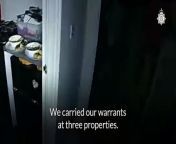 Watch as Sussex Police dismantle country drugs line in Eastbourne