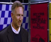 Interview with under pressure Red Bull team principal Christian Horner at launch of the new RB20, Red Bull&#39;s car for 2024