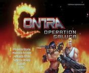 Contra: Operation Galuga - gameplay from super contra java games for tel