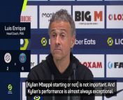 Luis Enrique enjoying Mbappé's “exceptional” performance while he can from monster virgin he