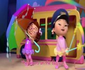 Wheels on the Bus (Cece&#39;s Pretend Play Version) _ CoComelon Nursery Rhymes &amp; Kids Songs