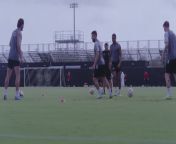Inter Miami stars struggle through ‘two-ball rondo’ training drill from knuckle ball