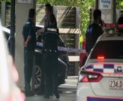Two men are in police custody after a fatal stabbing on the Gold Coast. A man was found with chest wounds in a shopping centre car park at hope island he died at the scene.