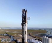 SpaceX will attempt to launch a fully integrated Starship rocket from their South Texas facility soon. &#60;br/&#62;&#60;br/&#62;Credit: Space.com &#124; footage courtesy: SpaceX &#124; edited by Steve Spaleta