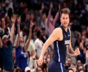 Luka Doncic Chasing 8 Straight Triple-Doubles vs. Warriors from san line video com