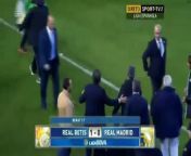 Real Betis vs Real Madrid -Jose Mourinho Complains to Betis Manager [24-11-12]