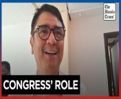Congress’ role is not to give aid to poor citizens&#60;br/&#62;&#60;br/&#62;Senior Deputy Speaker Aurelio &#39;Dong&#39; Gonzales 3rd tells The Manila Times that the role of Congress is not to give &#92;