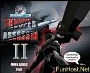 Play Trooper Assassin - RPG Game! at FunHost.Net/trooperassassin Gun down the enemies attacking your base! Mouse - Aim / Shoot. R - Reload. Spacebar - Scope. (RPG, Shooting Game ).&#60;br/&#62;&#60;br/&#62;Play Trooper Assassin - RPG Game! for Free at FunHost.Net/trooperassassin on FunHost.Net , The Fun Host of Apps and Games!&#60;br/&#62;&#60;br/&#62;Trooper Assassin - RPG Game! Game: FunHost.Net/trooperassassin &#60;br/&#62;www: FunHost.Net &#60;br/&#62;Facebook: facebook.com/FunHostApps &#60;br/&#62;Twitter: twitter.com/FunHost &#60;br/&#62;