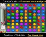 The great online version of the famous Candy Crush. This is the best game launched , maybe the game of the year. Crush candies and get throuh all levels. Use mouse key to crush candies , combine candies to get bigger and powerful ones. Candy Cruch is a variation of match-three games. Each level has a game board filled with differently colored candies, and might contain obstacles. The basic move of this game is horizontally or vertically swapping the positions of two adjacent candies, to create sets of three (or more) candies of the same color. (Candy, Puzzle Game) .&#60;br/&#62;&#60;br/&#62;Play Candy Crush for Free at FunHost.Net/candycrush on FunHost.Net , The Fun Host of Apps and Games!&#60;br/&#62;&#60;br/&#62;Candy Crush : FunHost.Net/candycrush &#60;br/&#62;www: FunHost.Net &#60;br/&#62;Facebook: facebook.com/FunHostApps &#60;br/&#62;Twitter: twitter.com/FunHost