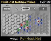At FunHost.Net/hexmines, The aim of the game is to open all the blocks without opening a block with mine. Each time you open a block, a number will be shown indicating the number of mines present in the surrounding blocks. You can then use this information to figure out which blocks do not contain mines and which blocks contains mines. Click to open a block. Shift click to put a flag in a block. ( Game) .&#60;br/&#62;&#60;br/&#62;Play Hex Mines for Free at FunHost.Net/hexmines on FunHost.Net , The Fun Host of Apps and Games!&#60;br/&#62;&#60;br/&#62;Hex Mines : FunHost.Net/hexmines &#60;br/&#62;www: FunHost.Net &#60;br/&#62;Facebook: facebook.com/FunHostApps &#60;br/&#62;Twitter: twitter.com/FunHost &#60;br/&#62;