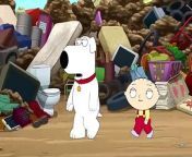 Brian and Stewie plan to take home a perfectly good street hockey net, the perfect hobby now that time travel is out of the question.