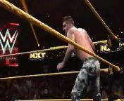 Sami Zayn and Corey Graves battle in the main event of NXT.