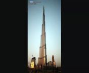 The Burj Dubai will be the tallest structure ever. It opens in January of 2010