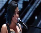 Demi Lovato performing live Skyscraper on Honda Stage