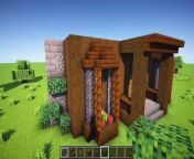 Minecraft_ How To Build A Dark Oak House _ Tutorial