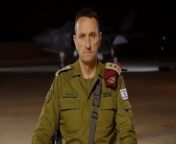 IDF chief of staff says Israel will respond to Iran missile attack in new video message from chief applications officer