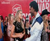 Alana Springsteen caught up with Billboard&#39;s Tetris Kelly at CMT Awards 2024.