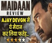 Watch Movie Review of Ajay Devgn starrer Maidaan. The Film is Set to release on Eid 11 April 2024. Watch Video To Know More.&#60;br/&#62; &#60;br/&#62;#MaidaanReview #Maidaan #AjayDevgn &#60;br/&#62;~HT.99~PR.126~ED.141~
