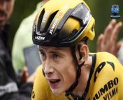 A two-time Tour de France champion was rushed to hospital after being caught up in a grizzly pile-up at the Itzulia Basque Country on Thursday afternoon.&#60;br/&#62;&#60;br/&#62;Several riders dismounted after sliding off a corner during the final stages of the run from Etxarri Aranatz to Legutio in Spain and tumbled into a concrete ditch.&#60;br/&#62;&#60;br/&#62;Jonas Vingegaard, who won the Tour de France in 2022 and 2023, was involved in the collision and carried away on a stretcher and given oxygen.&#60;br/&#62;&#60;br/&#62;Vingegaard was also fitted with a neck brace before being transported to hospital.&#60;br/&#62;&#60;br/&#62;&#39;Jonas is on his way to the hospital,&#39; a statement from his team Visma-Lease a Bike said.&#60;br/&#62;&#60;br/&#62;The crash, which was broadcast live, began when one rider appeared to lose control around the bend. This in turn sparked a chain of incidents where over 10 riders fell.&#60;br/&#62;&#60;br/&#62;Belgian cyclist Remco Evenepoel looked to land on the grass but held his collarbone after his landing. He was able to walk for assistance and was also taken to hospital.&#60;br/&#62;&#60;br/&#62;Primoz Roglic, a Slovenian rider, also pulled out of the race but gave a thumbs-up to the television cameras, indicating to viewers that he was not seriously hurt. &#60;br/&#62;&#60;br/&#62;Jay Vine, Sean Quinn, Alexander Cepeda, and Natnael Tesfatsion were also among those to receive treatment by the side of the road, with Vine then taken to hospital. &#60;br/&#62;&#60;br/&#62;Eurosport reported that six riders in total received further treatment in hospital.&#60;br/&#62;&#60;br/&#62;The series of collisions led to the stage being neutralized with 27.9km to go, with doctors responding to the crash before ambulances arrived on the scene.&#60;br/&#62;&#60;br/&#62;A statement from the organizers, posted on their official social media pages, said: &#39;The race is neutralized until the finish line, the six leading runners will compete in the stage but the stage times will not be counted for the general classification.&#60;br/&#62;&#60;br/&#62;&#39;The platoon will go in neutral until the finish line.&#39;&#60;br/&#62;&#60;br/&#62;The Tour de France will take place between June 29 and July 21 this year.