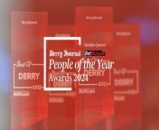 Here are the different award categories for the Derry Journal People of the Year Awards 2024. The awards ceremony will be held at the Everglades Hotel on June 20. Nominations close on May 17. If you know someone who is making a difference, make sure they are in the mix and nominate them today.