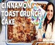In this video, Nicole turns her favorite brand of cereal into a Southern dump cake with this recipe for Cinnamon Toast Crunch Apple Dump Cake. This buttery dessert starts by layering the bottom of a baking dish with the sugary sweet cereal. After adding apple pie filling, cake mix, and butter over the top, bake it in the oven until bubbly. Add a scoop of vanilla ice cream over the golden crust for the definitive after-dinner treat!