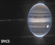 Credit: Space.com &#124; imagery courtesy: NASA, ESA, Jupiter ERS Team; image processing by Ricardo Hueso (UPV/EHU) and Judy Schmidt &#124; edited by Steve Spaleta&#60;br/&#62;&#60;br/&#62;Music: Jupiter Aurora by David Celeste / courtesy of Epidemic Sound