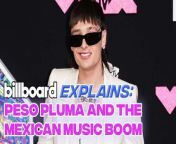 Is Peso Pluma Mexican Music&#39;s next global superstar? The Latin genre has been growing in popularity over the years and Peso is at the center of the explosion. But what is Regional Mexican? And what is it about Peso and the other new artists of today catching everyone&#39;s attention?;;This is Billboard Explains: Peso Pluma &amp; the Mexican Music Boom