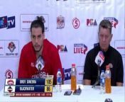 Interview with Best Player Christian Standhardinger and Coach Tim Cone [Apr. 12, 2024] from onuvobe tim by tahsan and puja