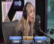Perrie Edwards calls two-year-old son during live Radio 1 interviewSource BBC Radio 1