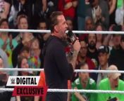 CM Punk gives thanks to Philadelphia after Raw goes off the air- Raw exclusive, April 8, 2024 from quad videosangla hot move