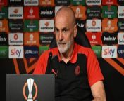 AC Milan v Roma, Europa League 2023\ 24: the pre-match press conference from ac srl