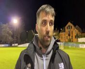Farnham Town manager Paul Johnson post-Fleet Town from tom and ducka song by