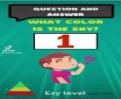 Question and Answer for children