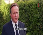 David Cameron: clear Israel has decided to respond to Iran attack from habib iran banoo
