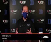 Duke is preparing for UNC. David Cutcliffe had to find a time to squeeze in practice while giving the players Tuesday off for election day. He discusses the schedule and the Tar Heels