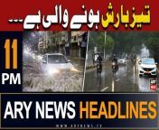 #Rain #WeatherNews #Headlines #AsimMunir &#60;br/&#62;&#60;br/&#62;Follow the ARY News channel on WhatsApp: https://bit.ly/46e5HzY&#60;br/&#62;&#60;br/&#62;Subscribe to our channel and press the bell icon for latest news updates: http://bit.ly/3e0SwKP&#60;br/&#62;&#60;br/&#62;ARY News is a leading Pakistani news channel that promises to bring you factual and timely international stories and stories about Pakistan, sports, entertainment, and business, amid others.&#60;br/&#62;&#60;br/&#62;Official Facebook: https://www.fb.com/arynewsasia&#60;br/&#62;&#60;br/&#62;Official Twitter: https://www.twitter.com/arynewsofficial&#60;br/&#62;&#60;br/&#62;Official Instagram: https://instagram.com/arynewstv&#60;br/&#62;&#60;br/&#62;Website: https://arynews.tv&#60;br/&#62;&#60;br/&#62;Watch ARY NEWS LIVE: http://live.arynews.tv&#60;br/&#62;&#60;br/&#62;Listen Live: http://live.arynews.tv/audio&#60;br/&#62;&#60;br/&#62;Listen Top of the hour Headlines, Bulletins &amp; Programs: https://soundcloud.com/arynewsofficial&#60;br/&#62;#ARYNews&#60;br/&#62;&#60;br/&#62;ARY News Official YouTube Channel.&#60;br/&#62;For more videos, subscribe to our channel and for suggestions please use the comment section.