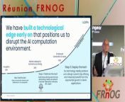 FRnOG 39 - Khaled Maalej : Software friendly solution for new levels of supercomputing