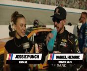 Daniel Hemric reacts to a top-10 finish at Dover Motor Speedway and the gamble the team took to secure the solid run.