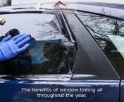 The Ultimate Guide to Window Tinting. Explore the year-round advantages of window tinting for your car. Reduced glare, improved comfort, and more.&#60;br/&#62;&#60;br/&#62;#WindowTintingGuide #CarDIY #AutoKnowledge Save this for later!