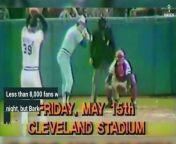 Len Barker pitched his way into perfection 39 years ago today when he faced off against the Blue Jays in front of a small crowd of 7,290 at old Cleveland Stadium. It was the last perfect game and no-hitter for the Indians. It was the first perfect game in the Majors at the time in 13 years